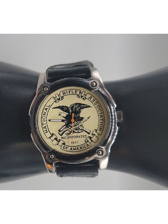 National Rifle Association Other - National Rifle Association Quartz Watch Collectors New Battery 8.5" 41mm Case